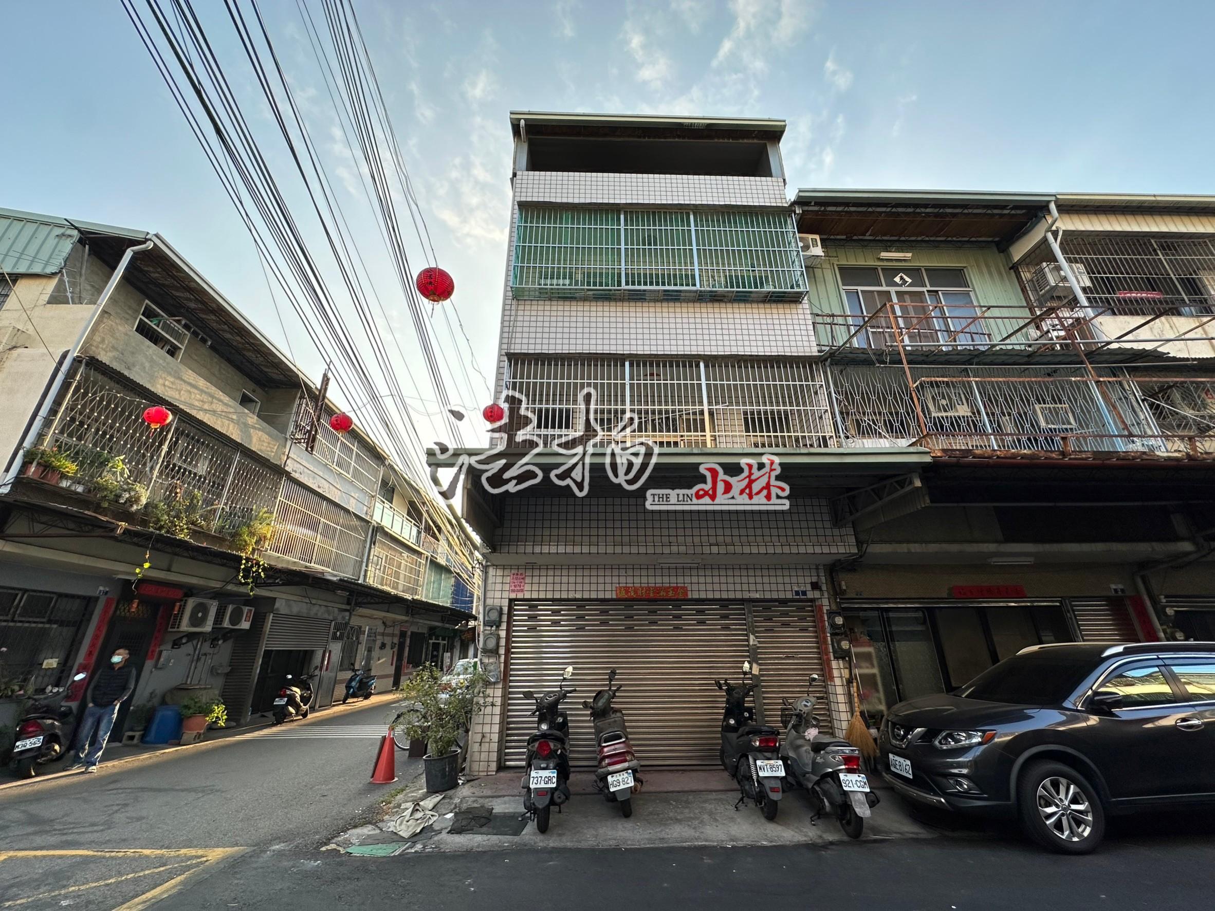 【台中大里】中興路一段大明巷|邊間四樓透天 – 小林法拍
